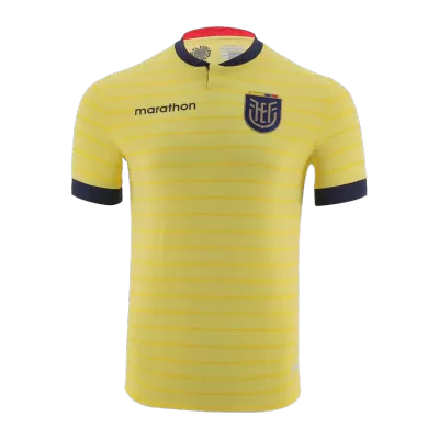 Men Ecuador Home Soccer Jersey Shirt 2023 - discountsoccer