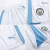 Kids Manchester City Home Soccer Jersey Kit (Jersey+Shorts) 2023/24 - discountsoccer