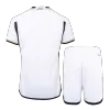 Men Real Madrid Home Soccer Jersey Whole Kit (Jersey+Shorts+Socks) 2023/24 - discountsoccer