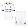 Kids Real Madrid Home Soccer Jersey Kit (Jersey+Shorts) 2023/24 - discountsoccer