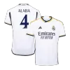 Men Real Madrid ALABA #4 Home Soccer Jersey Shirt 2023/24 - discountsoccer