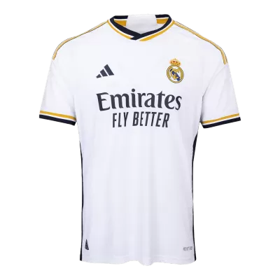 Men Real Madrid Home Player Version Jersey 2023/24 - discountsoccer