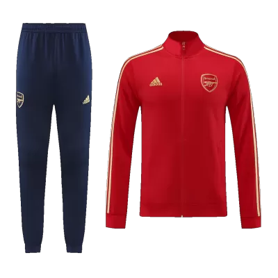 Men Arsenal Tracksuit Sweat Shirt Kit (Top+Trousers) 2023/24 - discountsoccer