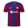 Men Barcelona F. DE JONG #21 Home Player Version Jersey 2023/24 - discountsoccer