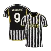 Men Juventus VLAHOVIĆ #9 Home Soccer Jersey Shirt 2023/24 - discountsoccer