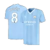 Men Manchester City KOVAČIĆ #8 Home Soccer Jersey Shirt 2023/24 - discountsoccer