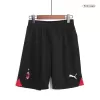 Men's AC Milan Soccer Shorts Home 2023/24 - discountsoccer