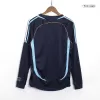 Men Argentina Retro Jerseys Away Long Sleeve Soccer Jersey 2006 - discountsoccer