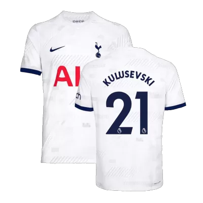 Men Tottenham Hotspur KULUSEVSKI #21 Home Soccer Jersey Shirt 2023/24 - discountsoccer