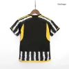 Kids Juventus Home Soccer Jersey Kit (Jersey+Shorts) 2023/24 - discountsoccer