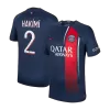 Men PSG HAKIMI #2 Home Soccer Jersey Shirt 2023/24 - discountsoccer