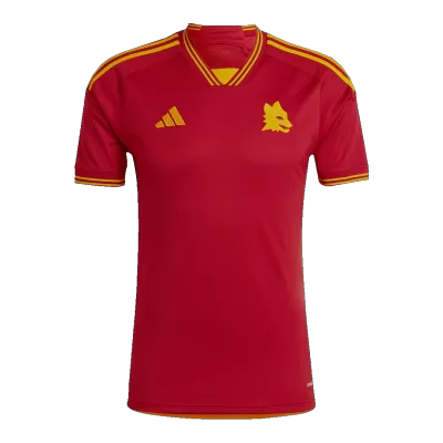 Men Roma Home Soccer Jersey Shirt 2023/24 - discountsoccer