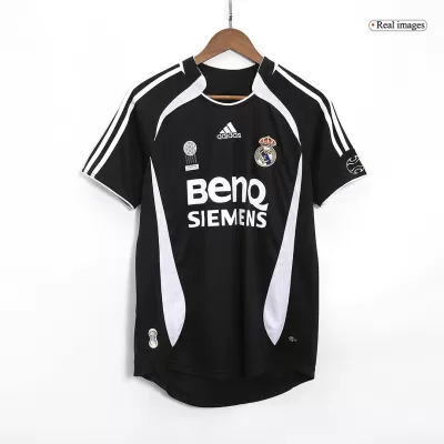 Men Real Madrid Retro Jerseys Away Soccer Jersey 2006/07 - discountsoccer