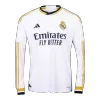 Men Real Madrid Home Long Sleeves Soccer Jersey Shirt 2023/24 - discountsoccer