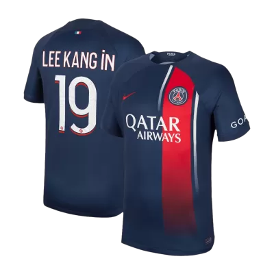 Men PSG LEE KANG IN #19 Home Soccer Jersey Shirt 2023/24 - discountsoccer