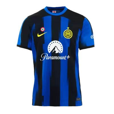 Men's Inter Milan Home Soccer Jersey Shirt 2023/24-Discount - discountsoccer