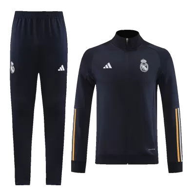 Men Real Madrid Tracksuit Sweat Shirt Kit (Top+Trousers) 2023/24 - discountsoccer