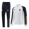 Men Real Madrid Tracksuit Sweat Shirt Kit (Top+Trousers) 2023/24 - discountsoccer