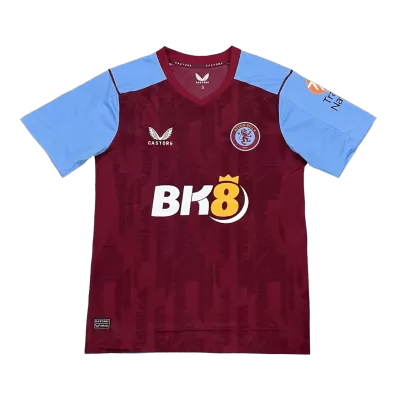 Men Aston Villa Home Soccer Jersey Shirt 2023/24 - discountsoccer