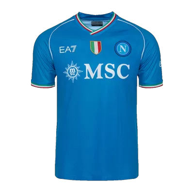 Men's Napoli Home Soccer Jersey Shirt 2023/24-Discount - discountsoccer