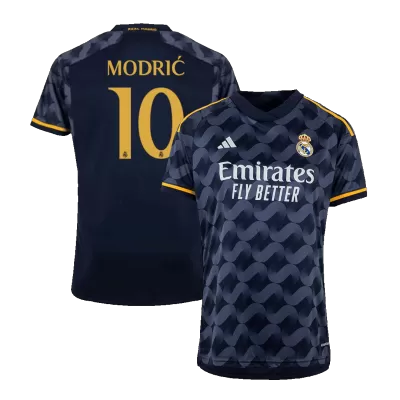 Men Real Madrid MODRIĆ #10 Away Soccer Jersey Shirt 2023/24 - discountsoccer