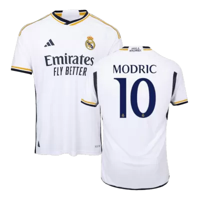 Men Real Madrid MODRIĆ #10 Home Player Version Jersey 2023/24 - discountsoccer