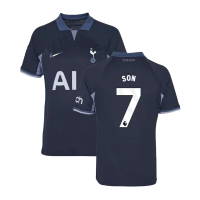 Men Tottenham Hotspur SON #7 Away Soccer Jersey Shirt 2023/24 - discountsoccer