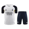 Men Real Madrid Pre-Match Pre-Match Soccer Jersey Kit (Jersey+Shorts) 2023/24 - discountsoccer