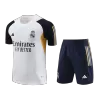 Men Real Madrid Pre-Match Pre-Match Soccer Jersey Kit (Jersey+Shorts) 2023/24 - discountsoccer