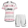 Men Juventus Away Soccer Jersey Kit (Jersey+Shorts) 2023/24 - discountsoccer