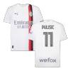 Men AC Milan PULISIC #11 Away Soccer Jersey Shirt 2023/24 - discountsoccer