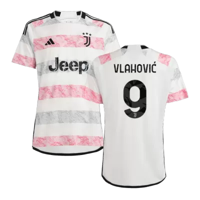 Men Juventus VLAHOVIĆ #9 Away Soccer Jersey Shirt 2023/24 - discountsoccer