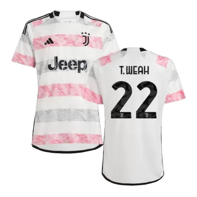 Men Juventus T.WEAH #22 Away Soccer Jersey Shirt 2023/24 - discountsoccer