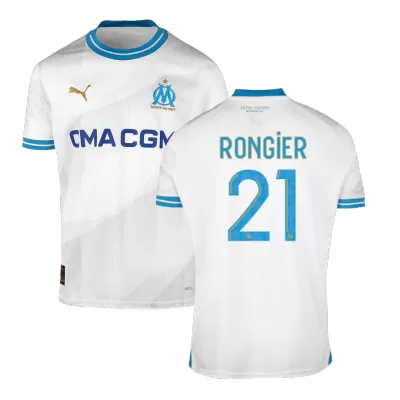 Men Marseille RONGIER #21 Home Soccer Jersey Shirt 2023/24 - discountsoccer