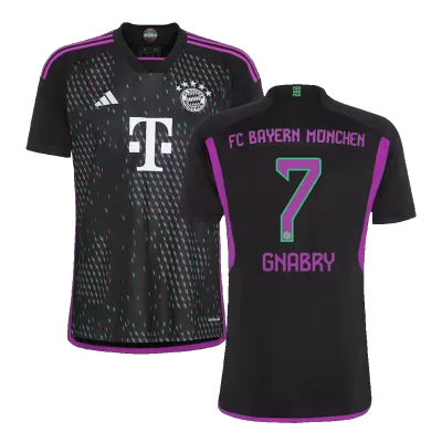 Men Bayern Munich GNABRY #7 Away Soccer Jersey Shirt 2023/24 - discountsoccer