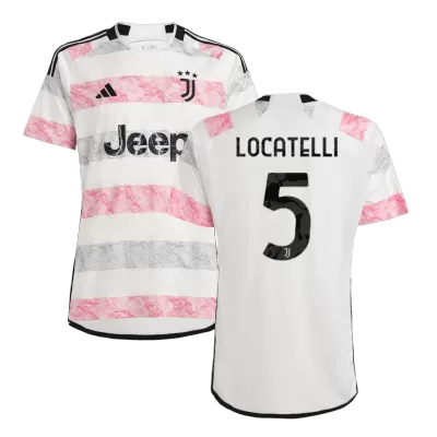 Men Juventus LOCATELLI #5 Away Soccer Jersey Shirt 2023/24 - discountsoccer