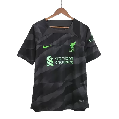 Men Liverpool Goalkeeper Soccer Jersey Shirt 2023/24 - discountsoccer