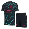 Men Manchester City Third Away Soccer Jersey Kit (Jersey+Shorts) 2023/24 - discountsoccer