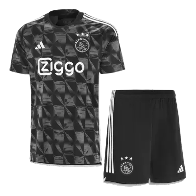 Men Ajax Third Away Soccer Jersey Kit (Jersey+Shorts) 2023/24 - discountsoccer