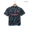 Kids Manchester City Third Away Soccer Jersey Kit (Jersey+Shorts) 2023/24 - discountsoccer