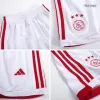 Kids Ajax Home Soccer Jersey Kit (Jersey+Shorts) 2023/24 - discountsoccer