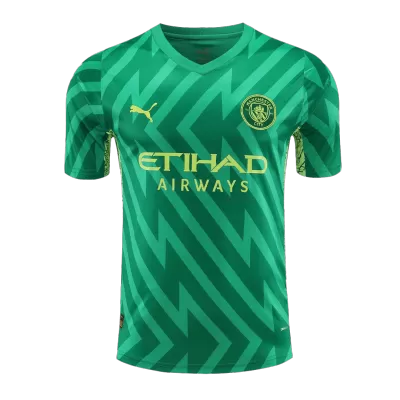 Men Manchester City Goalkeeper Soccer Jersey Shirt 2023/24 - discountsoccer