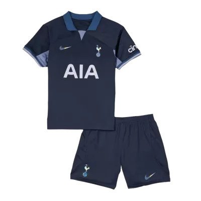 Kids Tottenham Hotspur Away Soccer Jersey Kit (Jersey+Shorts) 2023/24 - discountsoccer