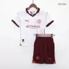 Kids Manchester City Away Soccer Jersey Kit (Jersey+Shorts) 2023/24 - discountsoccer