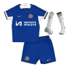 Kids Chelsea Home Soccer Jersey Whole Kit (Jersey+Shorts+Socks) 2023/24 - discountsoccer