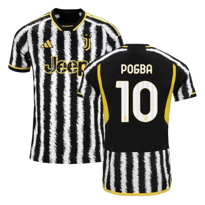 Men Juventus POGBA #10 Home Soccer Jersey Shirt 2023/24 - discountsoccer