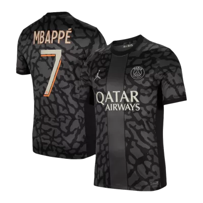 Men PSG MBAPPÉ #7 Third Away Soccer Jersey Shirt 2023/24 - discountsoccer