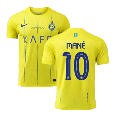 Men Al Nassr MANÉ #10 Home Soccer Jersey Shirt 2023/24 - discountsoccer