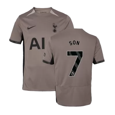 Men Tottenham Hotspur SON #7 Third Away Soccer Jersey Shirt 2023/24 - discountsoccer