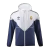 Men Real Madrid Windbreaker Hoodie Jacket 2023/24 - discountsoccer